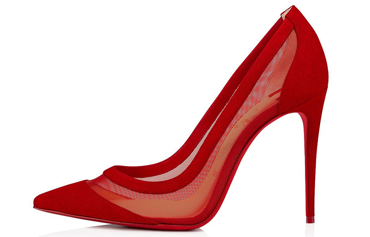 (W) Christian Louboutin Galativi 'Fashionable Elegance Red High Heels'