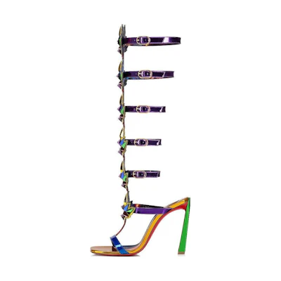 (W) Christian Louboutin Giuseppe Zanotti Harmony Sandals 'Gold'