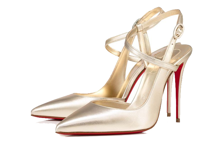 (W) Christian Louboutin Heels 'Pale Gold' 圖 3
