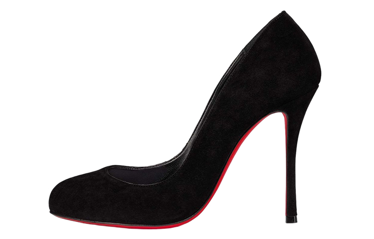 (Women) Christian Louboutin High Heel 'Black Suede' 3220307B439