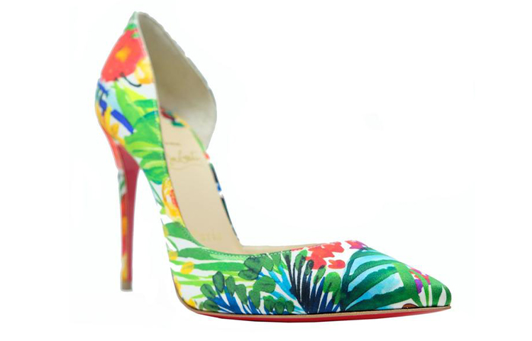 (W) Christian Louboutin High Heel 'Multicolor Floral' 圖 3