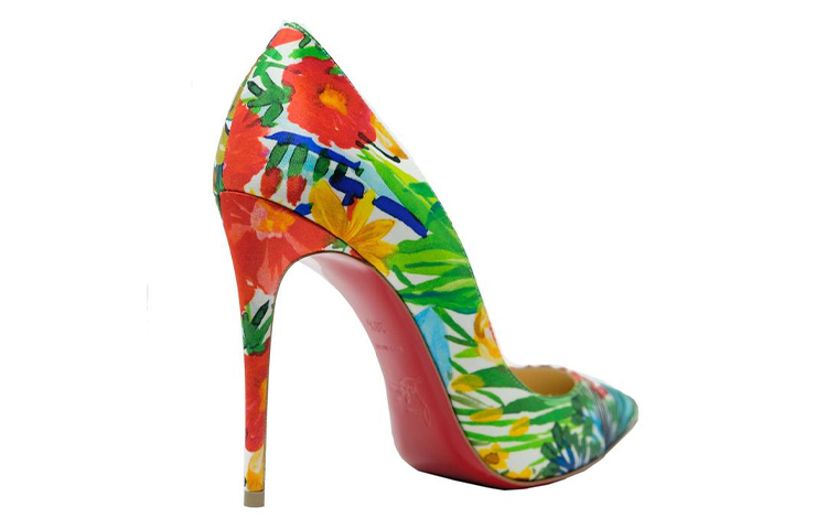 (W) Christian Louboutin High Heel 'Multicolor Floral' 圖 4