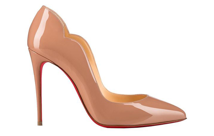 (W) Christian Louboutin Hot Chick Décolleté 100 MM Pink Blush 'Beige' 圖 2