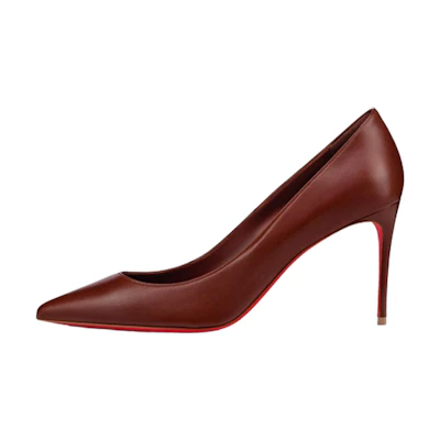 (W) Christian Louboutin High Heel 'Smooth Leather Brown'