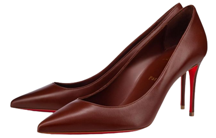 (W) Christian Louboutin High Heel 'Smooth Leather Brown' 圖 3