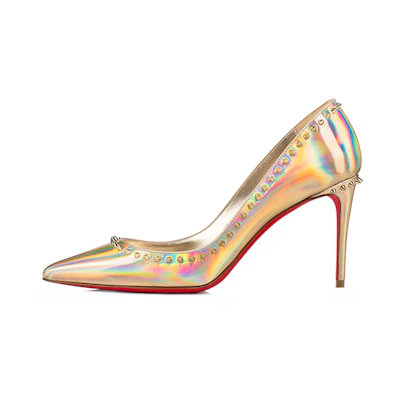 (W) Christian Louboutin High Heels 'Gold'