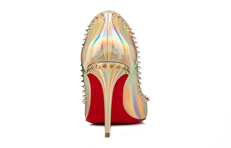 (W) Christian Louboutin High Heels 'Gold' 圖 3