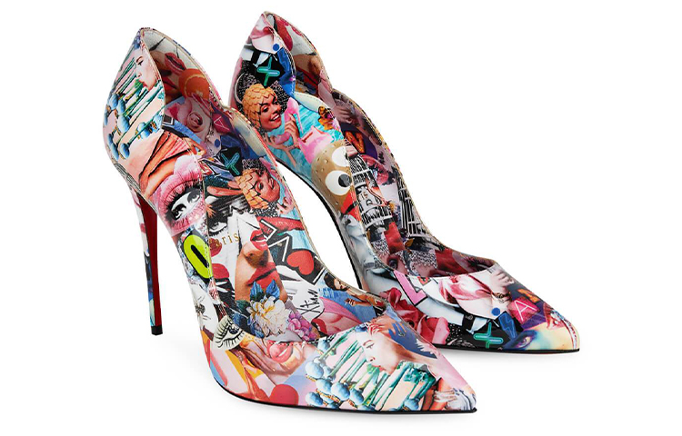 (W) Christian Louboutin High Heels 'Multicolor Print' 圖 2