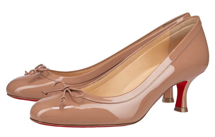 (W) Christian Louboutin High Heels 'Nude Patent' 圖 2