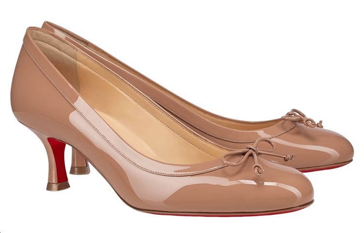 (W) Christian Louboutin High Heels 'Nude Patent' 圖 3