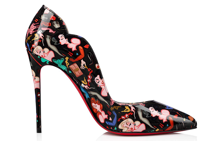 (W) Christian Louboutin Hot Chick 'Black Fashion Heels' 圖 2