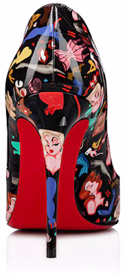 (W) Christian Louboutin Hot Chick ''Zwarte Fashion Hakjes'' 1220047J906 Purchase (W) Christian Louboutin Hot Chick ''Zwarte Fashion Hakjes'' 1220047J906