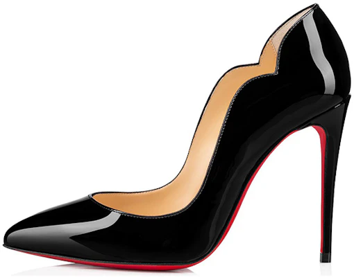 Christian Louboutin Hot Chick 亮漆高跟鞋 女款 黑色 Buy Christian Louboutin Hot Chick 亮漆高跟鞋 女款 黑色