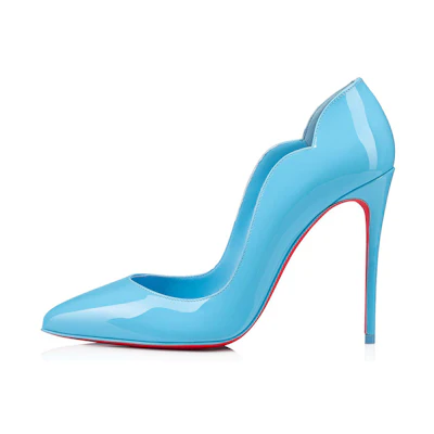 (W) Christian Louboutin Hot Chick 'Blue'