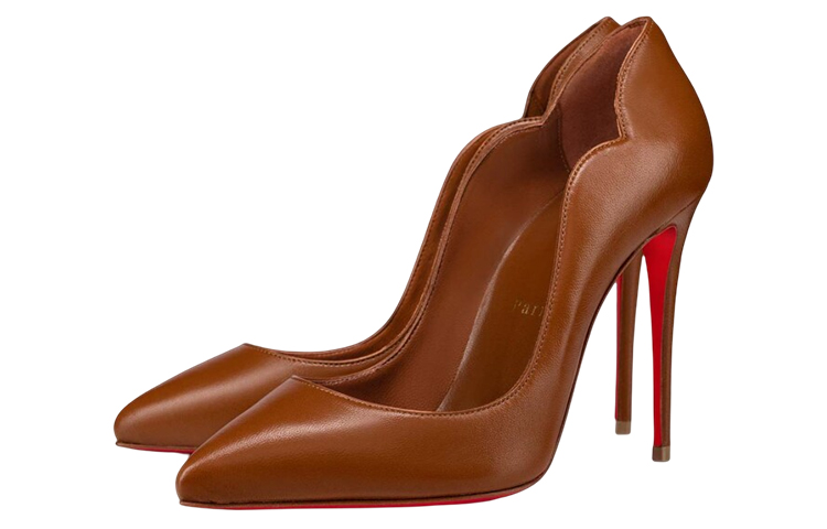 (W) Christian Louboutin Hot Chick 'Dark Brown Leather' 圖 2