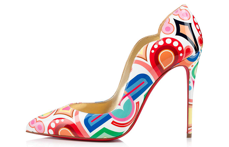 (W) Christian Louboutin Hot Chick 'Multicolor'