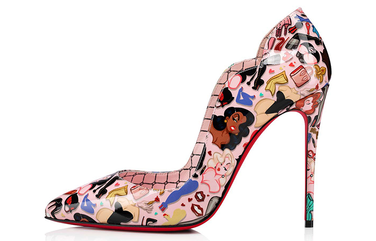 (W) Christian Louboutin Hot Chick 'Pink'