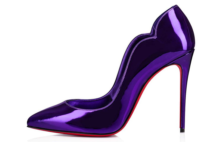 (W) Christian Louboutin Hot Chick 'Purple'