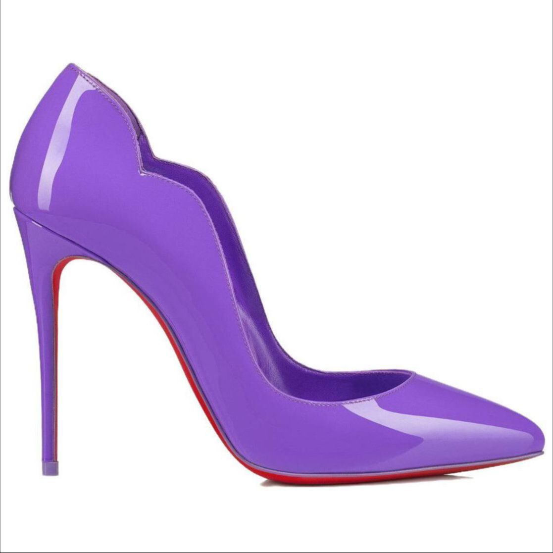 (W) Christian Louboutin Hot Chick 'Purple Patent' 圖 2