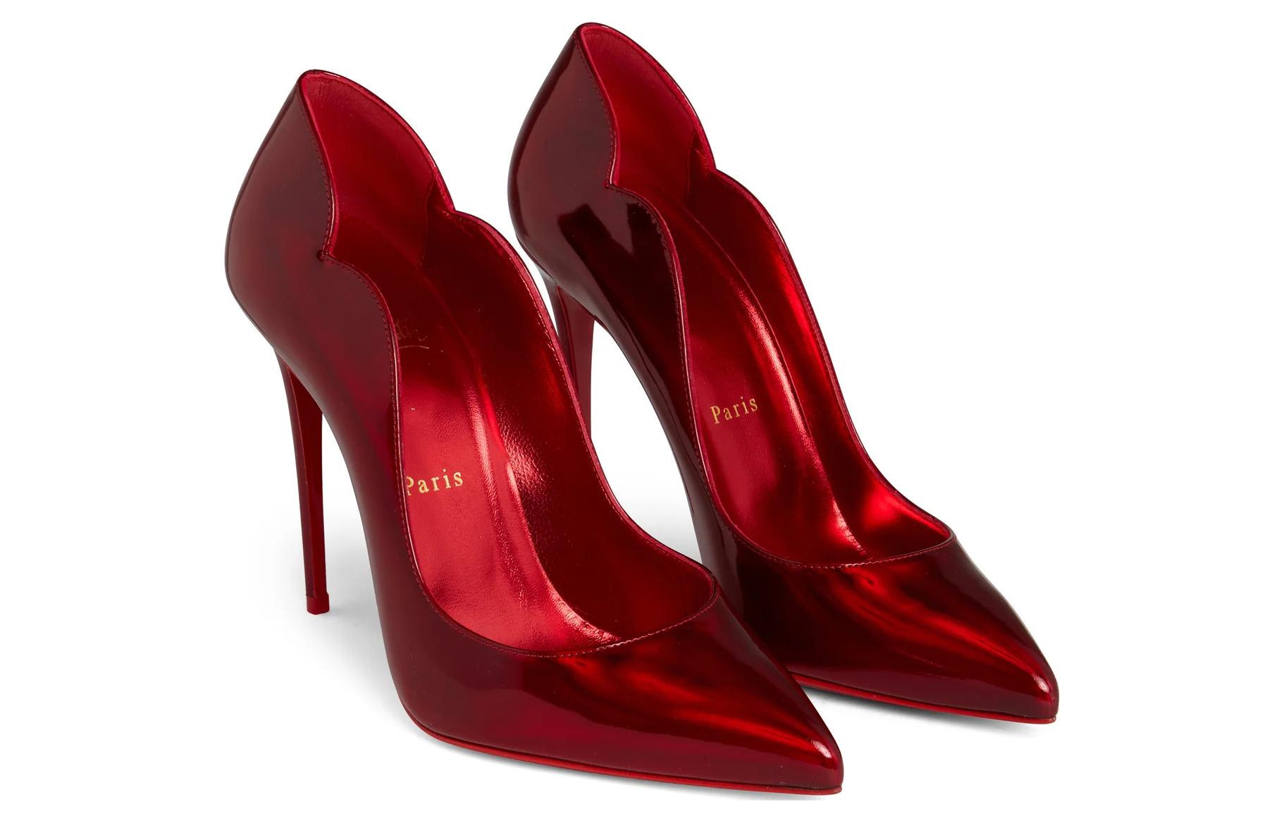 (W) Christian Louboutin Hot Chick 'Red Patent Leather' 圖 4