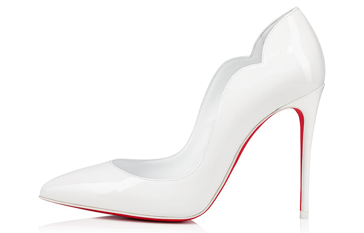 (W) Christian Louboutin Hot Chick 'White'