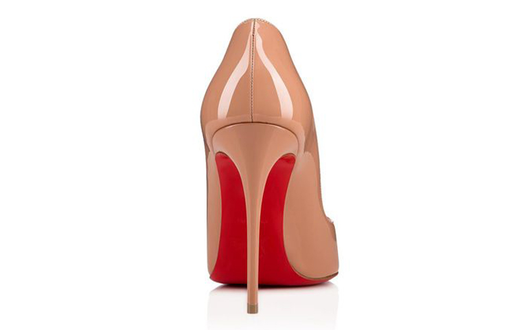 Shop (W) Christian Louboutin Sepatu Hak Tinggi 'Nude' 1190911-PK1A