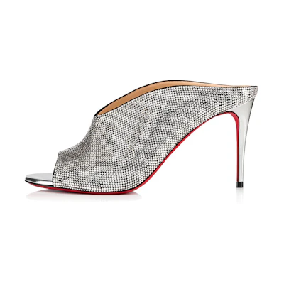 (W) Christian Louboutin Iced Bear 'Silver'