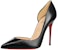 (W) Christian Louboutin Iriza 100mm Tumit Kulit Nappa Hitam 3160523BK01