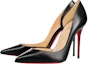 Shop (W) Christian Louboutin Iriza 100mm Tumit Kulit Nappa Hitam 3160523BK01