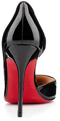 (Women) Christian Louboutin Iriza 100mm Pump Black Patent Leather 3130524BK01 Purchase (Women) Christian Louboutin Iriza 100mm Pump Black Patent Leather 3130524BK01