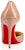 (W) Christian Louboutin Iriza 100mm Tumit Tinggi Kulit Patent Nude 3130524PK1A