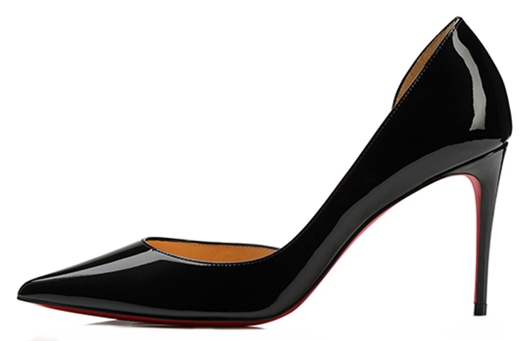 (Women) Christian Louboutin Iriza 85mm Pump Black Patent Leather 3210565BK01