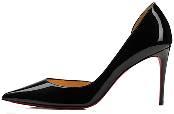 (Women) Christian Louboutin Iriza 85mm Pump Black Patent Leather 3210565BK01 Buy (Women) Christian Louboutin Iriza 85mm Pump Black Patent Leather 3210565BK01