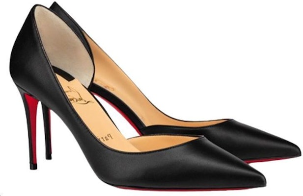 (Women) Christian Louboutin Iriza 85mm Pump Black Nappa Leather 1210648BK01 Shop (Women) Christian Louboutin Iriza 85mm Pump Black Nappa Leather 1210648BK01