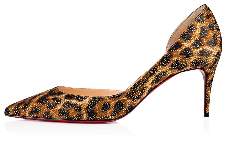 (W) Christian Louboutin Iriza 'Leopard Print'