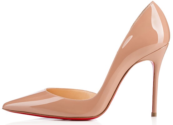 (W) Christian Louboutin Iriza 100mm Bombe Nudo Cuero Charol 3130524PK1A Buy (W) Christian Louboutin Iriza 100mm Bombe Nudo Cuero Charol 3130524PK1A