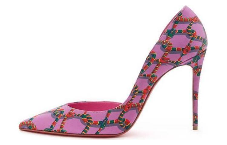 (W) Christian Louboutin Iriza 'Pink Patent Leather'