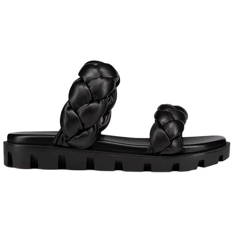 (W) Christian Louboutin Just Brio Sandal 'Black Leather' 圖 2