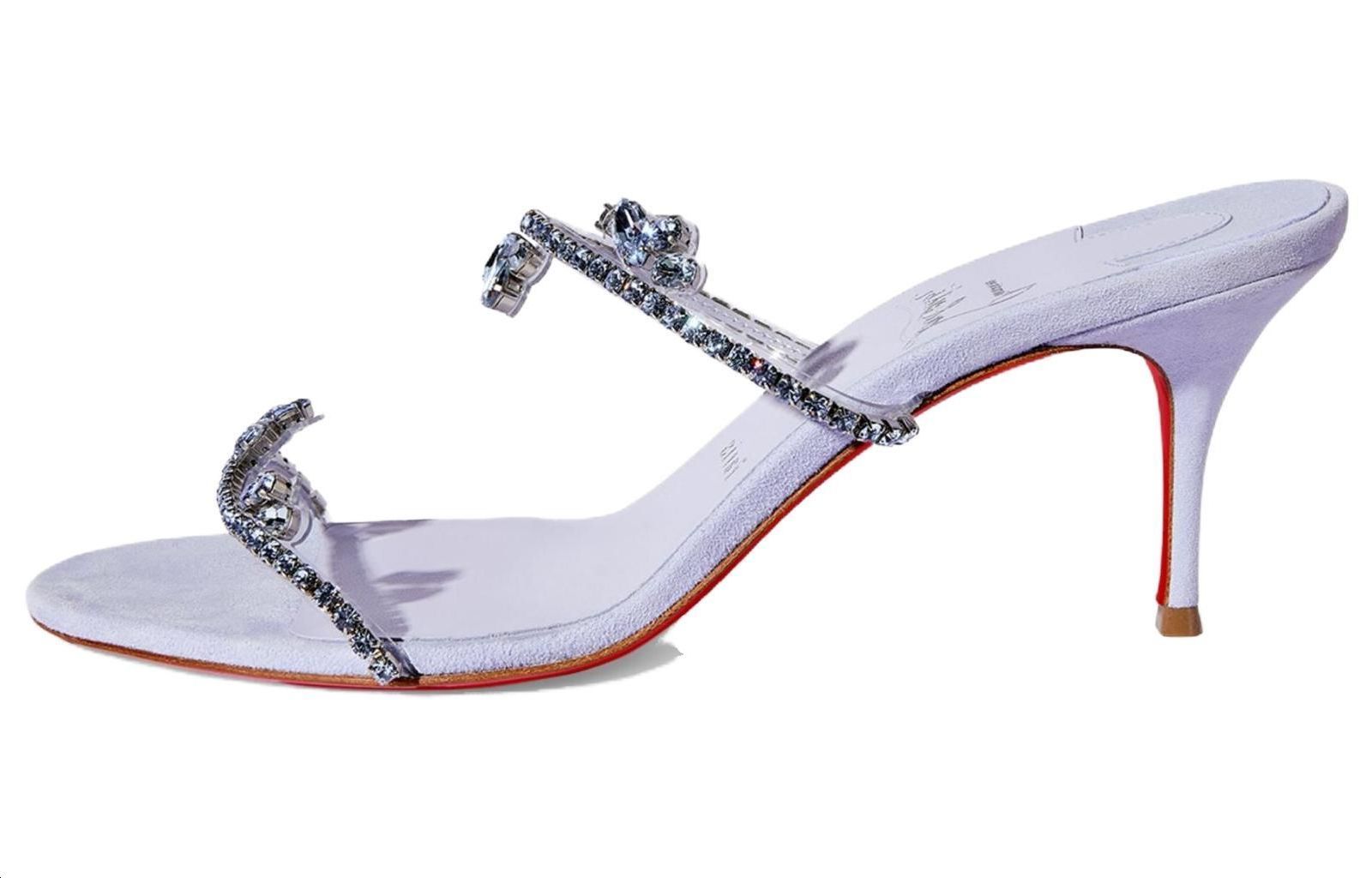 (Women) Christian Louboutin Just Queen Slide 'Purple' 12308415002