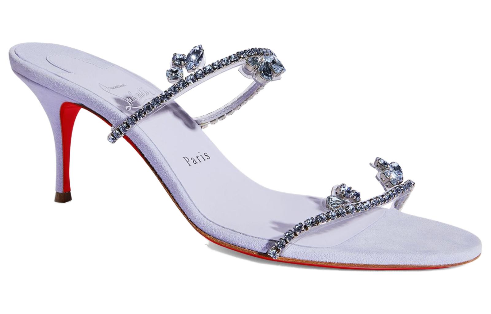 (W) Christian Louboutin Just Queen Slide 'Purple' 圖 3