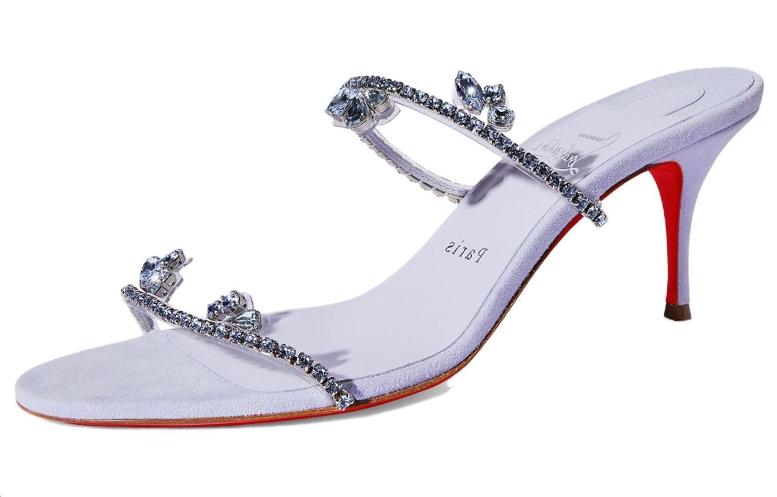 (W) Christian Louboutin Just Queen Slide 'Purple' 圖 4