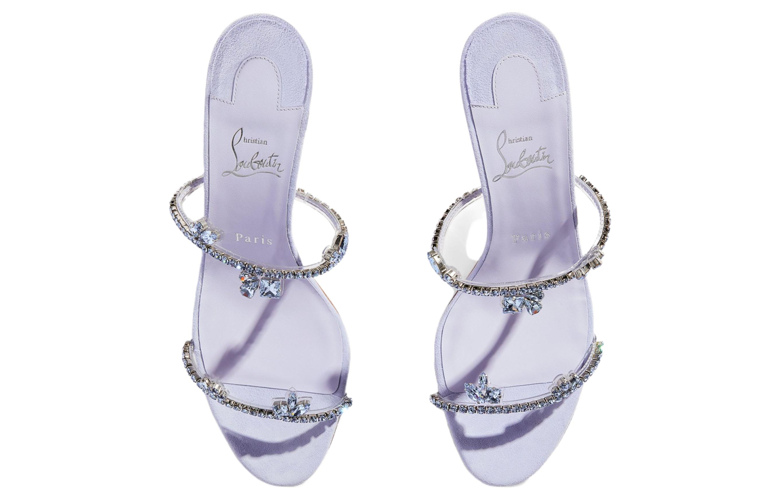 (W) Christian Louboutin Just Queen Slide 'Purple' 圖 5