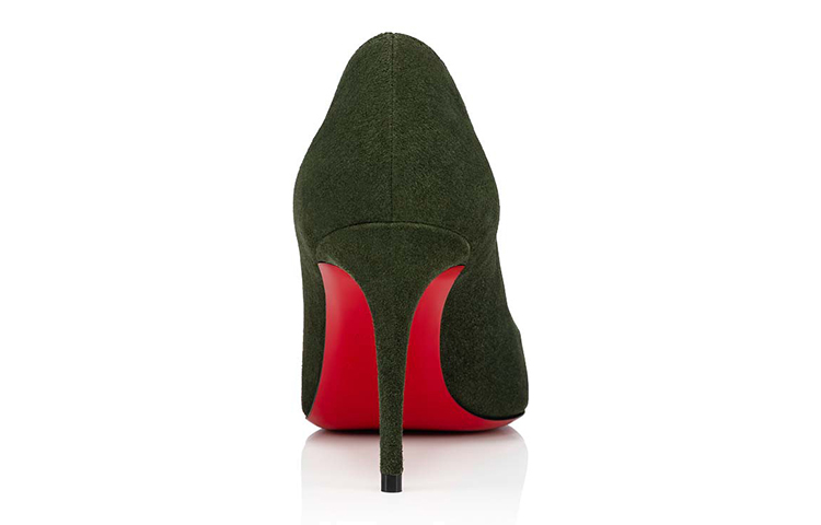 (W) Christian Louboutin Kate 085 'Veau Velours Dark Green' 圖 4