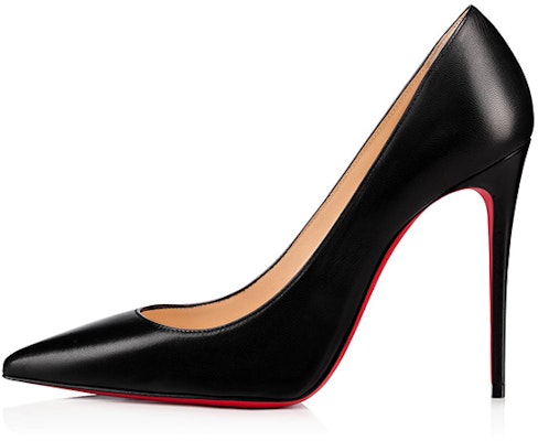 (Women) Christian Louboutin Kate 100mm Pump Black Nappa Leather 3191410BK01 Buy (Women) Christian Louboutin Kate 100mm Pump Black Nappa Leather 3191410BK01