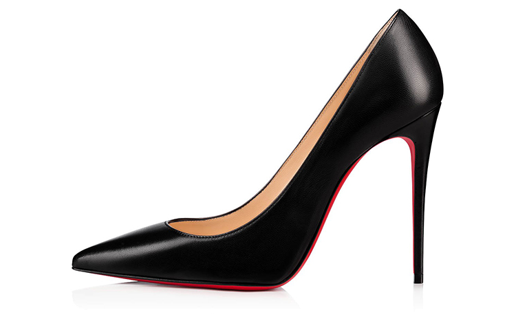 (Women) Christian Louboutin Kate 100mm Pump Black Nappa Leather 3191410BK01