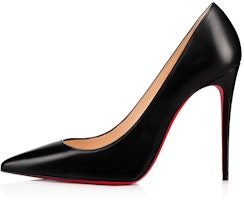 (Women) Christian Louboutin Kate 100mm Pump Black Nappa Leather 3191410BK01 (Women) Christian Louboutin Kate 100mm Pump Black Nappa Leather 3191410BK01