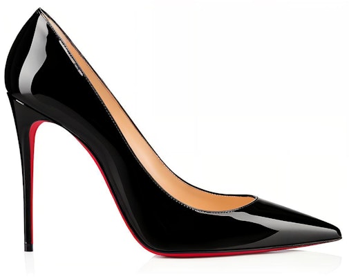 (Women) Christian Louboutin Kate 100mm Pump Black Patent Leather 3191411BK01 Order (Women) Christian Louboutin Kate 100mm Pump Black Patent Leather 3191411BK01