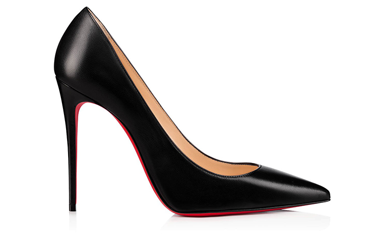 Order (W) Christian Louboutin Kate 100mm Pump Kulit Hitam Nappa 3191410BK01