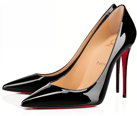(Women) Christian Louboutin Kate 100mm Pump Black Patent Leather 3191411BK01 Lookbook (Women) Christian Louboutin Kate 100mm Pump Black Patent Leather 3191411BK01