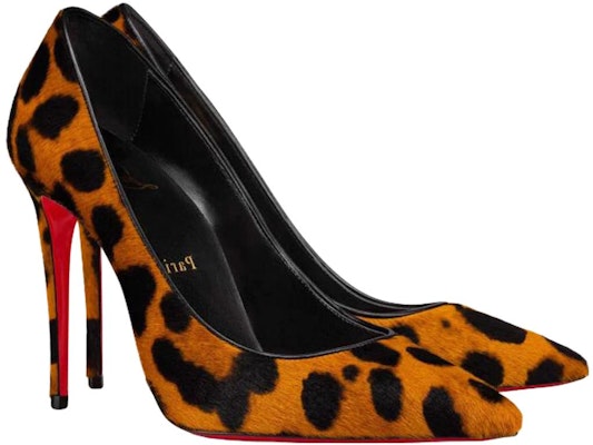 (Women) Christian Louboutin Kate 100mm Pump Leopard Pony Skin 3220763T593 Lookbook (Women) Christian Louboutin Kate 100mm Pump Leopard Pony Skin 3220763T593